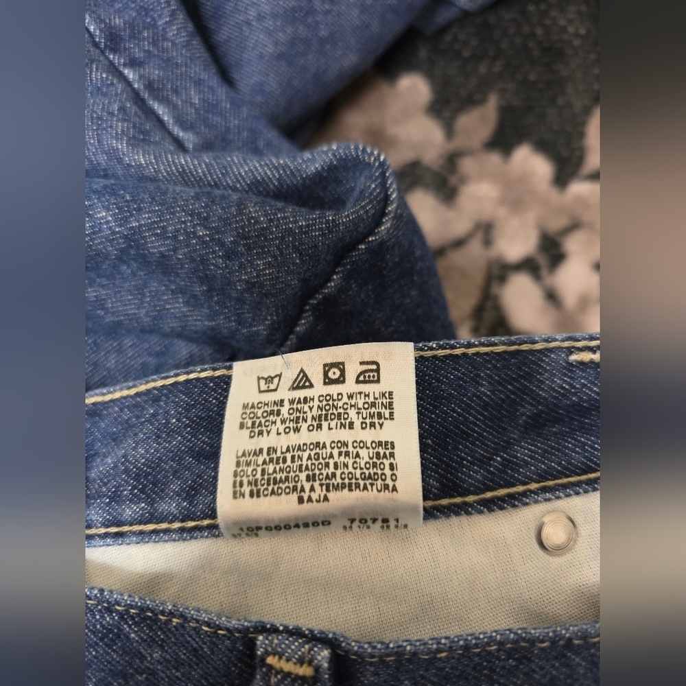 Lee Women's Straight Leg Blue Jeans - Picture 6 of 6